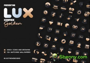 LuX Gold IconPack MOD APK