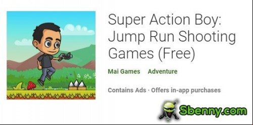 Super Action Boy: Jump Run Shooting Games MOD APK