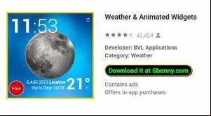 Weather &amp; Animated Widgets MOD APK
