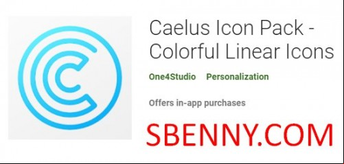 Caelus Icon Pack - Colorful Linear Icons MOD APK