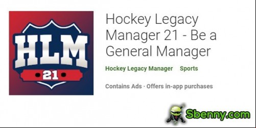 Hockey Legacy Manager 21 - Be a General Manager MOD APK