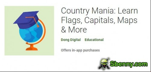 Country Mania: Learn Flags, Capitals, Maps &amp; More MOD APK