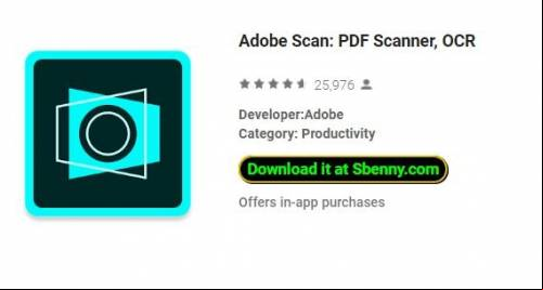 Adobe Scan: PDF Scanner, OCR MOD APK