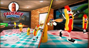 Sausage Shooter Gun Game - Shooting Games for Free MOD APK