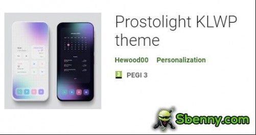 Prostolight KLWP theme APK