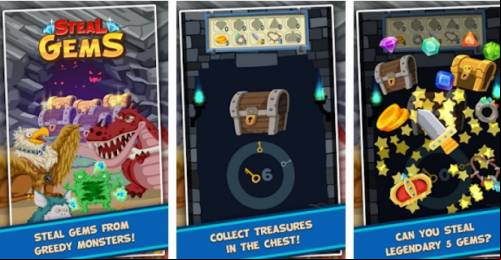 Steal Gems - Dragon’s Treasure APK