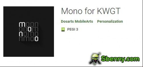 Mono for KWGT APK