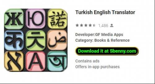 Turkish English Translator MOD APK