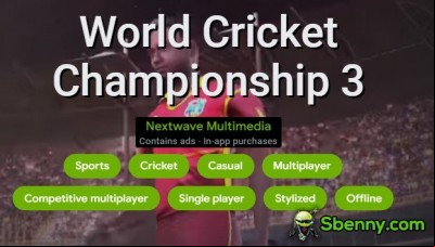 World Cricket Championship 3 MOD APK