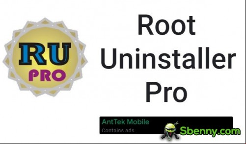 Root Uninstaller Pro APK