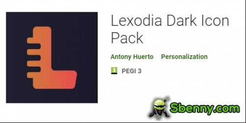 Lexodia Dark Icon Pack MOD APK