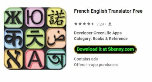 French English Translator Free MOD APK