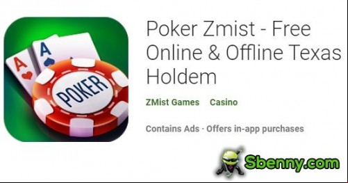 Poker Zmist - Free Online &amp; Offline Texas Holdem MOD APK