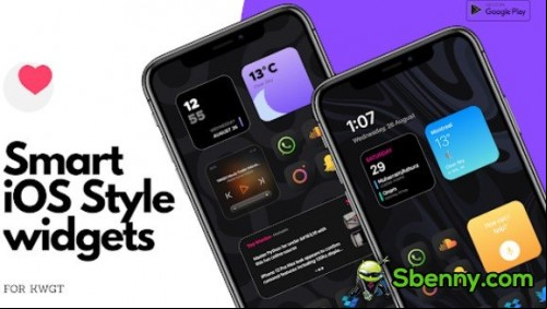 Smart iOS Style widgets APK