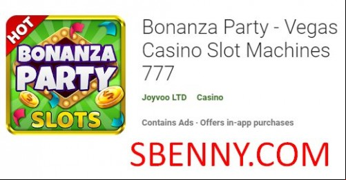 Bonanza Party - Vegas Casino Slot Machines 777 MOD APK