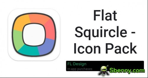 Flat Squircle - Icon Pack MOD APK
