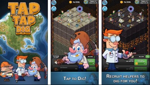 Tap Tap Dig - Idle Clicker Game MOD APK