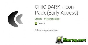 CHIC DARK - Icon Pack (Early Access) MOD APK