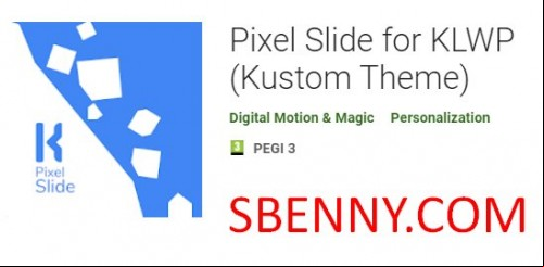 Pixel Slide for KLWP (Kustom Theme)