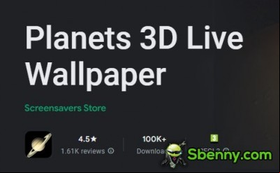 Planets 3D Live Wallpaper MOD APK
