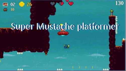 Super Mustache platformer MOD APK