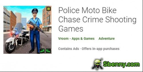 Police Moto Bike Chase Crime Shooting Games MOD APK