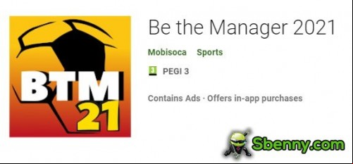 Be the Manager 2021 MOD APK