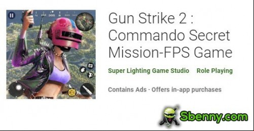 Gun Strike 2 : Commando Secret Mission-FPS Game MOD APK