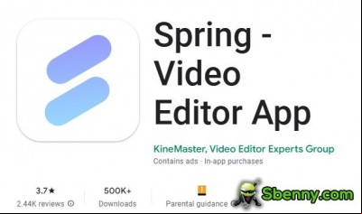 Spring - Video Editor App MOD APK