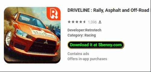 DRIVELINE : Rally, Asphalt and Off-Road Racing MOD APK