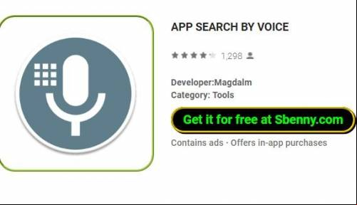 APP SEARCH BY VOICE MOD APK