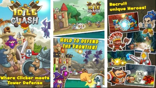 Idle Clash - Tap Frontier Defender MOD APK