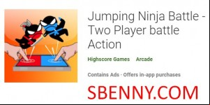 Jumping Ninja Battle - Two Player battle Action MOD APK