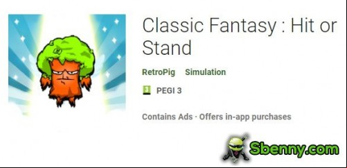 Classic Fantasy : Hit or Stand MOD APK