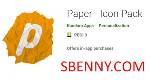 Paper - Icon Pack