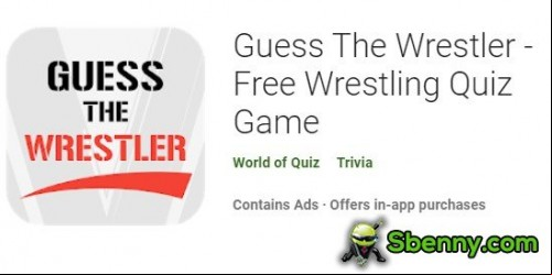 Guess The Wrestler - Free Wrestling Quiz Game MOD APK