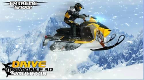Drive Snowmobile 3D Simulator MOD APK