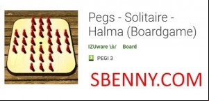 Pegs - Solitaire - Halma (Boardgame)