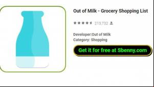 Out of Milk - Grocery Shopping List MOD APK
