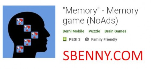 &quot;Memory&quot; - Memory game (NoAds)