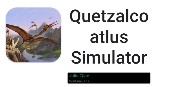 Quetzalcoatlus Simulator MOD APK