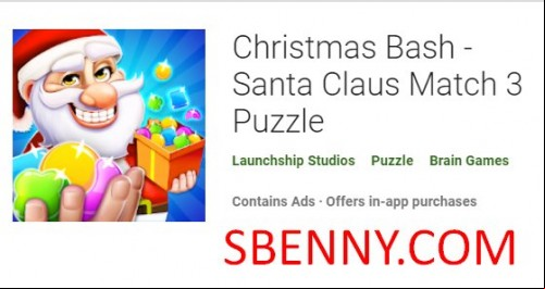 Christmas Bash - Santa Claus Match 3 Puzzle MOD APK
