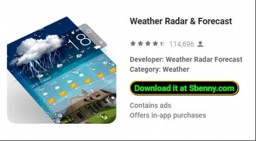 Weather Radar &amp; Forecast MOD APK