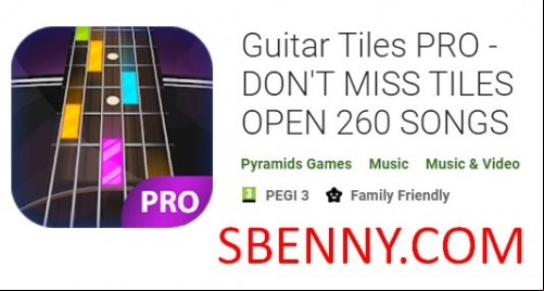 Guitar Tiles PRO - DON’T MISS TILES OPEN 260 SONGS APK