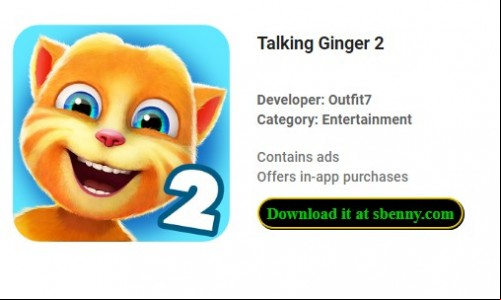 Talking Ginger 2 MOD APK