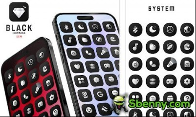 Black Icon Pack MOD APK