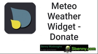 Meteo Weather Widget - Donate APK