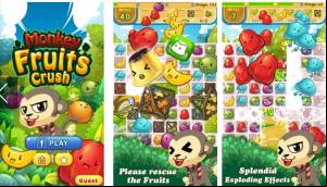 Monkey Fruits Crush MOD APK