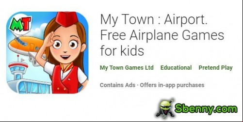 My Town : Airport. Free Airplane Games for kids MOD APK