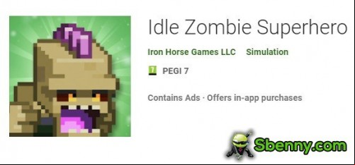 Idle Zombie Superhero MOD APK
